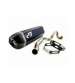 TUBO DE ESCAPE KYMCO GRAND DINK 300 C.C. 15/16 H7 NEGRO TURBO KIT R: M4T161-H7