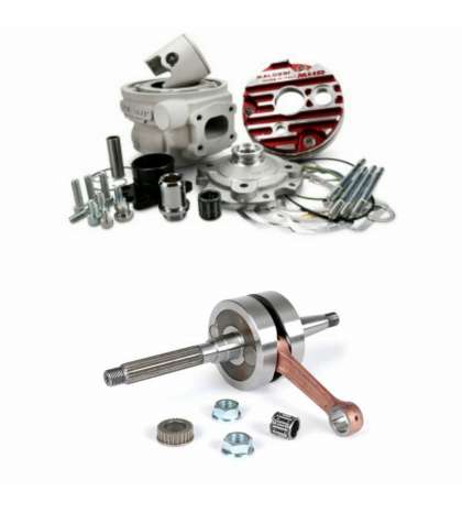 MAXI KIT.TESTA ROSSA PIAGGIO SCOOTER LC C/ 39,30 BIELA 85 MALOSSI R: 3115349+539212