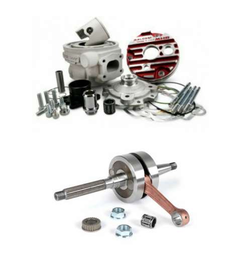 MAXI KIT.TESTA ROSSA PIAGGIO SCOOTER LC C/ 39,30 BIELA 85 MALOSSI R: 3115349+539212