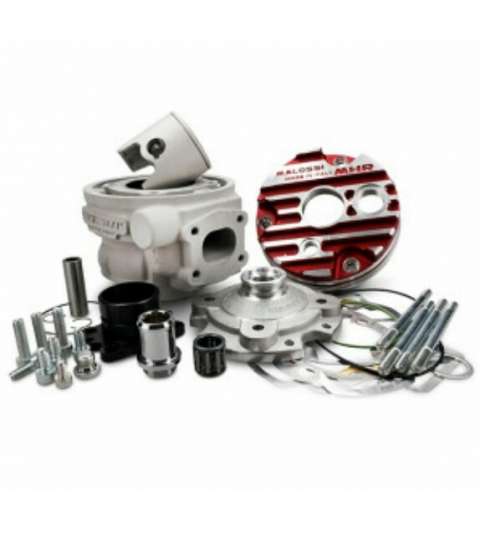 EQUIPOMOTOR 47,6 ALUMINIO PIAGGIO 50 H2O MHR TEAM TESTA ROSSA CULATA + CULATIN MALOSSI R: 3115349