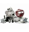EQUIPOMOTOR ALUMINIO PIAGGIO 50 H2O 70 C.C. PISTÓN 47,6 - BIELA 85 MHR TEAM TESTA ROSSA CULATA + CULATIN MALOSSI R: 3115349