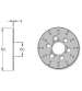 DISCO FRENO BETA / GILERA 50 C.C. - IGM - R: 2002-0134