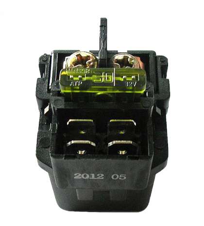 RELE DE ARRANQUE 12V 30A CON FUSIBLE - 4 FASTONS CON FUSIBLE 30A HONDA CBF 600 - SGR - R: 04178760