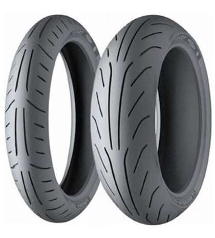 JUEGO CUBIERTAS 120-80 X 14 58S / 150-70 X 13 64S ( KYMCO SUPER DINK ) POWER PURE - MICHELIN - R: 123321