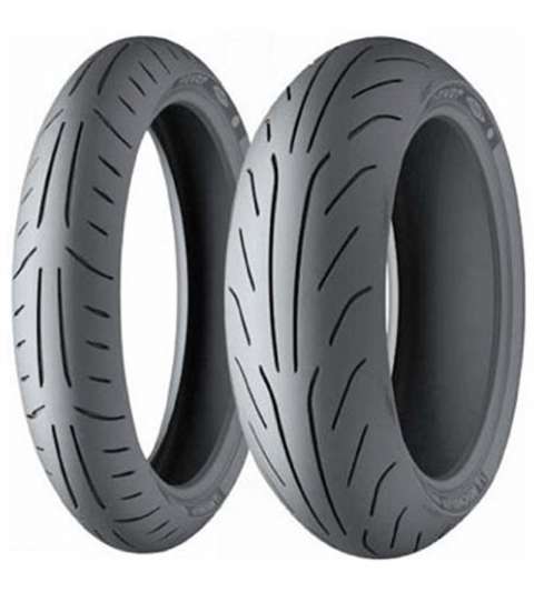 JUEGO CUBIERTAS 120-80 X 14 58S / 150-70 X 13 64S ( KYMCO SUPER DINK ) POWER PURE - MICHELIN - R: 123321