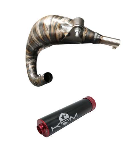 ESCAPE RIEJU MRT BUFANDA 80/90 CC. AM 6 RACING OF ROAD / SUPERMOTARD NEGRO-ROJO KRM R: KRNR