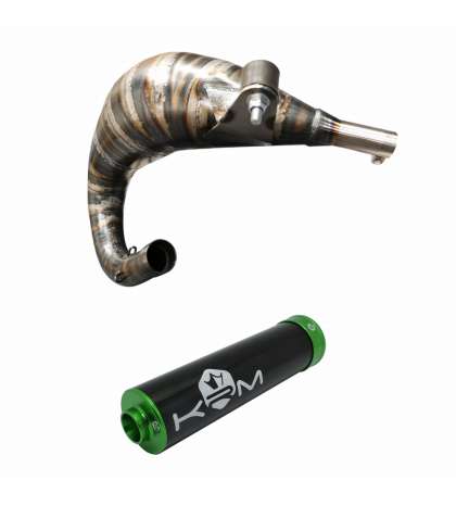 ESCAPE RIEJU MRT BUFANDA 80/90 CC. AM 6 RACING OF ROAD / SUPERMOTARD NEGRO-VERDE KRM R: KRNV