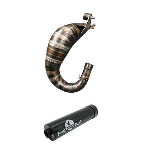 ESCAPE RIEJU MRT BUFANDA 80/90 CC. AM 6 RACING OF ROAD / SUPERMOTARD NEGRO KRM R: KRN