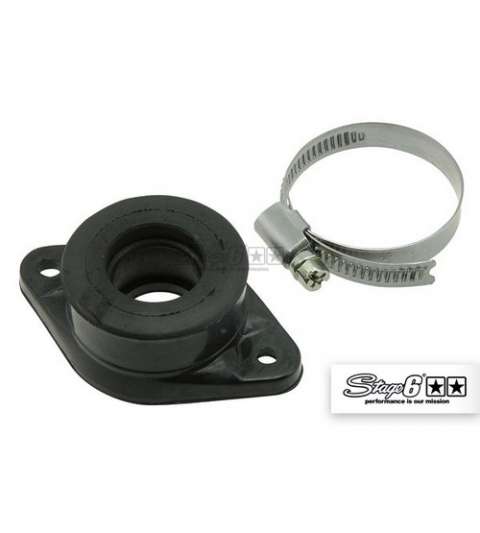ADAPTADOR TOBERA DE ADMISIÓN STAGE6 CARBURADORES 17,5 - 21 DELLORTO / ARRECHE R:S6-32ET021