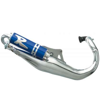 TUBO DE ESCAPE DAELIM S FIVE 50 CROMADO - TURBO KIT - R: R0037-C