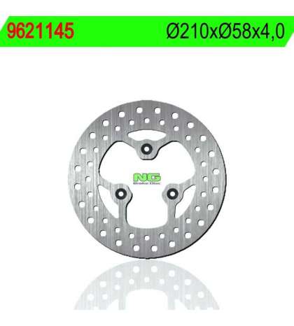 DISCO DE FRENO TRASERO PEUGEOT ELYSTAR 50, SATELIS 125 - NG - R: 9621145