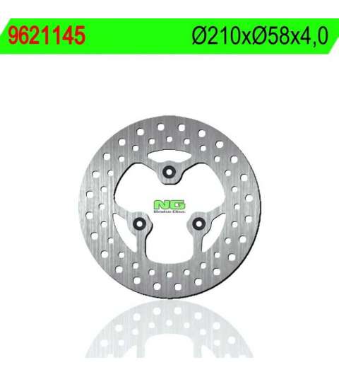 DISCO DE FRENO TRASERO PEUGEOT ELYSTAR 50, SATELIS 125 - NG - R: 9621145