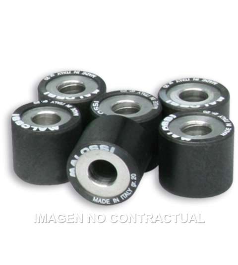 JUEGO RODILLOS 25X22 20 GR. X CITING 500 - MALOSSI - R: 6613968A0
