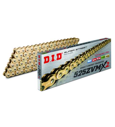 CADENA DID 525 ZVM-X2 (G&G) X 118 R. R: 28841189Z