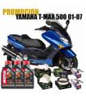 KIT REVISIÓN YAMAHA TMAX 500 01-07 ACEITE+FILTROS+BUJIAS R: YTÑP