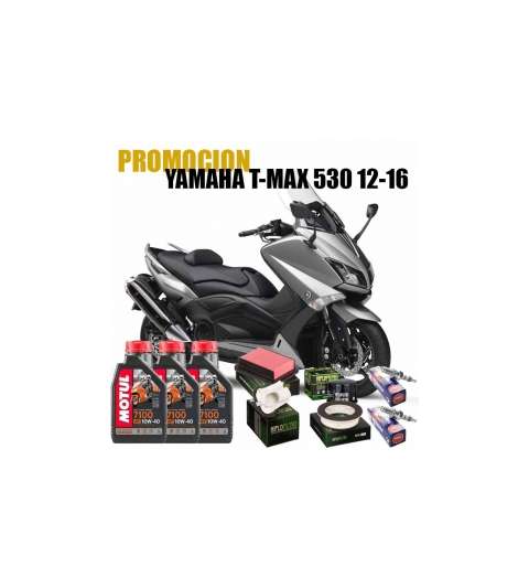 KIT REVISIÓN YAMAHA TMAX 530 12-16 ACEITE+FILTROS+BUJIAS R: YHBH