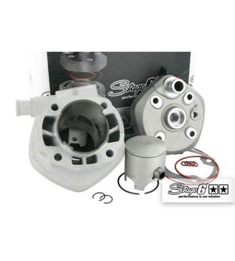CILINDRO MINARELLI HORIZONTAL LC 70 C.C. PISTÓN 47,6 MM. BULÓN D.12 MM STAGE6 RACING MKII R: S6-7416608