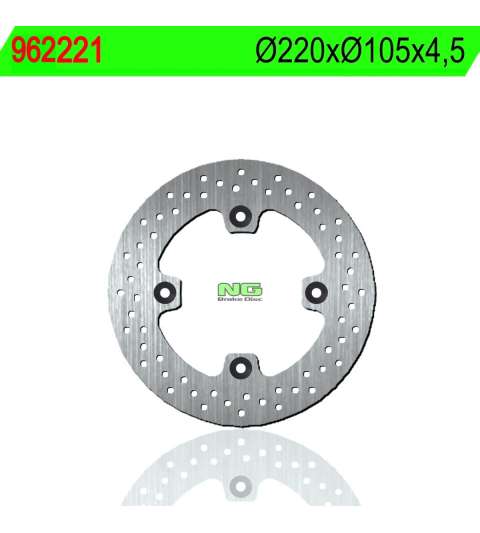 DISCO DE FRENO TRASERO S WING 125 07/11 - NG - R: 962221