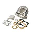 CILINDRO KYMCO AC Y GY6 125 C.C. A 150 C.C. PISTON 57,40 MM. - BULÓN 15 MM. - NARAKU - R: NK600.52