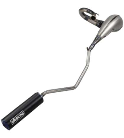 ESCAPE RIEJU MRT PRO, REPLICA, SM, PRO, TROPHY YASUNI (NEGRO / AZUL BUFANDA DERECHO) R: TUB807TA-D57