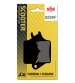 JUEGO PASTILLAS YAMAHA TRICITY 125 C.C. - SBS - R: P222HF