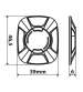 ADAPTADOR UNIVERSAL - NEGRO - OPTILIME R: 90426
