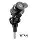 TITAN M8 PRO, INJERTO PARA ELEVACIÓN DEL MANILLAR CON TORNILLO M8 - OPTILINE - R: 91591