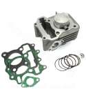 CILINDRO ALUMINIO SYM - PEUGEOT - KEEWAY 50 C.C. / 63 C.C. ( 4 TIEMPOS ) PISTÓN 42 MM. MOTOR XS1P39QMB - CARENZI - R: 030321A