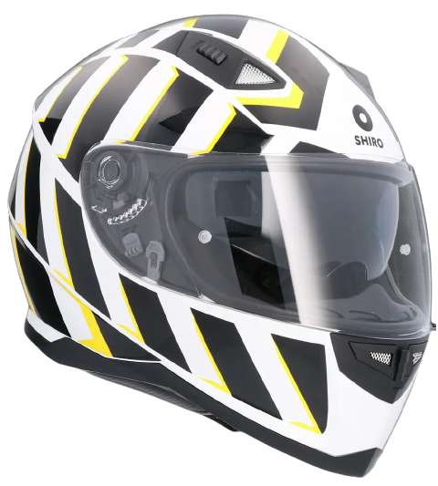 CASCO INTEGRAL (TM ) SHIRO SH-881 SV RAZZE R: 15241M