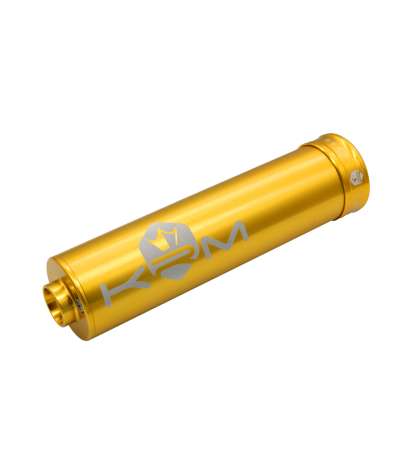SILENCIADOR KRM 70/90 C.C. ALUMINIO ORO R: