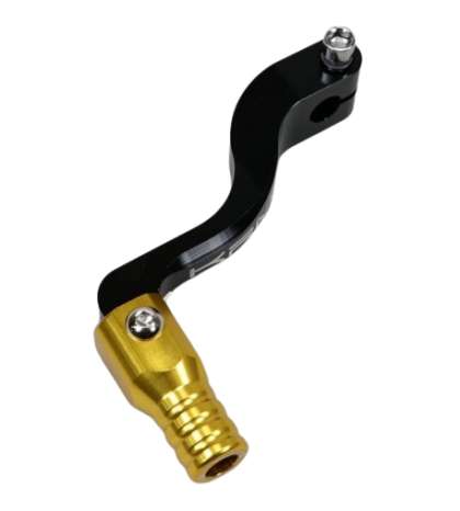 PEDAL DE CAMBIO NEGRO / ORO DERBI E3 - KRM - R: KR328F