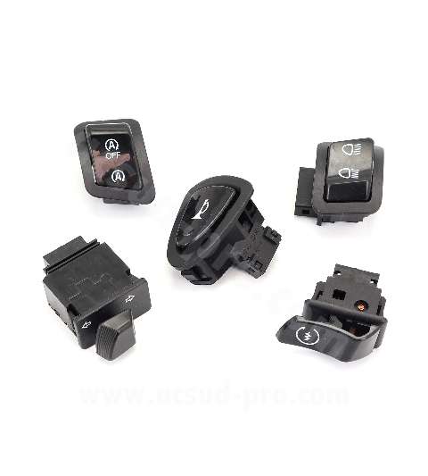 COMUTADOR IZQUIERDO Y DERECHO / JUEGO CONMUTADORES MAXISCOOTER HONDA SH MODE 125 2022 R: 324000Q