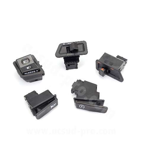 COMUTADOR IZQUIERDO Y DERECHO / JUEGO MANDOS MAXISCOOTER HONDA SH 125 2001-02 / SH 150 2001-04 R: 324000L