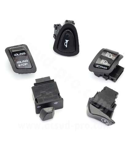 COMUTADOR IZQUIERDO Y DERECHO / JUEGO MANDOS MAXISCOOTER HONDA SH 125 2017-19 / SH 150 2017-19 R: 324000P