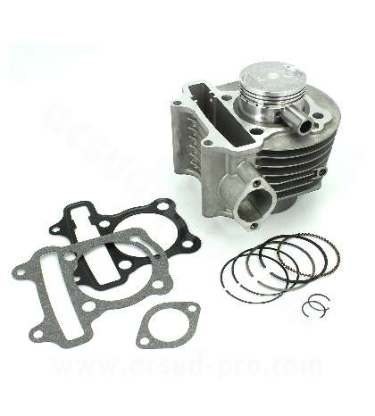 CILINDRO ALUMINIO KYMCO AGILITY 125 4T. ( AIRE ) BULÓN 15 MM. ( DÍAMETRO PISTÓN 52,4 ) MOTOR GY6 TNT R: 030317A+PA