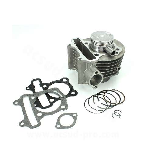 CILINDRO ALUMINIO KYMCO AGILITY 125 4T. ( AIRE ) BULÓN 15 MM. ( DÍAMETRO PISTÓN 52,4 ) MOTOR GY6 TNT R: 030317A+PA
