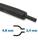 ROLLO DE 15 METROS DE FUNDA TERMORRETRÁCTIL 4.8-2.4 MM. R: 500063G