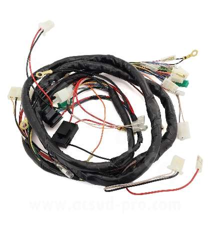 CABLEADO ELECTRICO COMPLETO MBK BOOSTER / YAMAHA BWS ANTERIOR 2004 R: 187240A