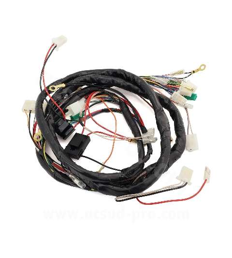CABLEADO ELECTRICO COMPLETO MBK BOOSTER / YAMAHA BWS ANTERIOR 2004 R: 187240A