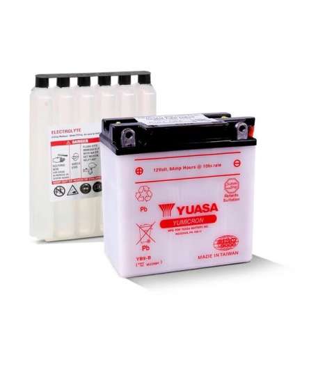 BATERÍA YUASA YB9-B CON ÁCIDO R: 0609351Y
