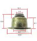 RETEN DE VALVULA PIAGGIO 50 CC 4 TPS / 125 4 TPS AIRE R: 078409