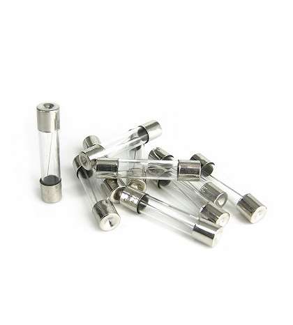 KIT 10 FUSIBLES 6 X 30 10 AMPERIOS CRISTAL R: 500066A