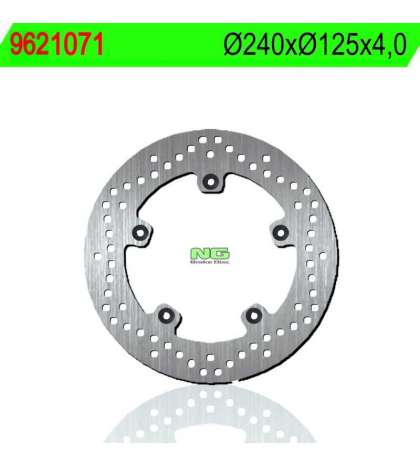 DISCO DE FRENO DELANTERO GILERA NEXUS 500 04/11 TRASERO SCARABEO 250 - NG - R: 9621071
