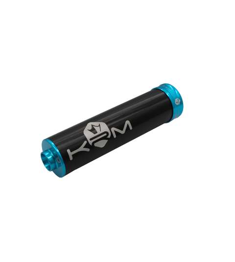 SILENCIADOR KRM 70/90 C.C. ALUMINIO TURQUESA R: KR621F