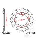 CORONA BETA RR 125 C.C. PASO 428 / 50 Z. - JT STROKER - R: R1140-50
