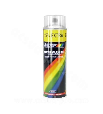 SPRAY PINTURA BARNIZ TRANSPARENTE 500 ML. R: 510306