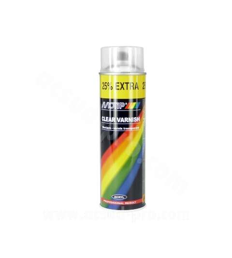 SPRAY PINTURA BARNIZ TRANSPARENTE 500 ML. R: 510306
