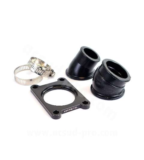 TUBO DE ADMISIÓN AJUSTABLE 360°CARENZI 24-32 MM. DERBI SENDA EURO2 / EURO3 / EURO4 R: 116040C