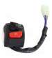 COMUTADOR IZQ SCOOTER MBK 50 BOOSTER 2000 / NG 2000 / STUNT 2000 /YAMAHA 50 BWS 2000 / BW BUMP 2000 / SLIDER 2000 R: 324000T