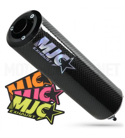 SILENCIADOR DERBI - MINARELLI AM6 CARBONO - MJC - MJC025620ECH
